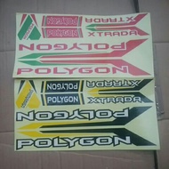 Polygon Extrada MTB Bike Decal sticker