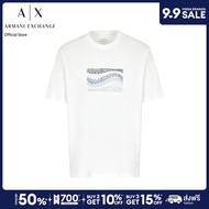 AX Armani Exchange เสื้อยืดผู้ชาย รุ่น AX 3DZTLE ZJ9JZ1116 - สีขาว