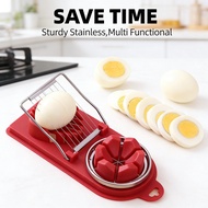 Manual Century egg cutter, slicing tools, stainless steel, multi-functional, household egg cutting t