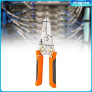 [Ahagexa] 7inch Electrician Cable Tool Cable Cutting Tool Multifunctional Comfortable Grip Crimping Tool for DIY Enthusiasts