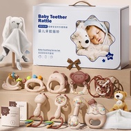 Premium Hand Rattle Gift Box Newborn Baby Gift 0-1 Years Old No. 3 Hanging Bed Bell Soothing Hundred