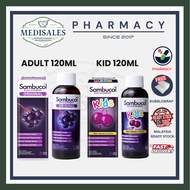 SAMBUCOL BLACK ELDERBERRY SYRUP 120ML (ADULT | KID)