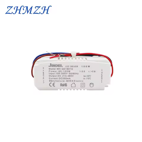 AC100-265V Constant Current LED Driver DC5.4-360V 250mA Constant Current Power Supply 2-5W 4-7W 8-12
