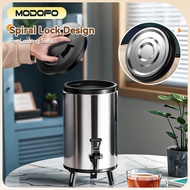 Bekas Air Panas Sejuk Stainless Steel Water Dispenser Hot Cold Tong Coffee Tea Insulated Termos Milk