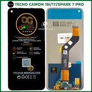 Lcd Touchscreen Infinix Tecno Camon 18i / 17 / Spark 7 Pro CG6 / CG6J /KF8 FULLSET
