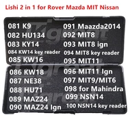 081-100 Lishi 2 in 1 2in1 K9 HU134 KY14 KW14 KW16 KW18 NE38 HU71 MAZ24 MIT8 MIT11 MIT9 MIT6 for Mahi
