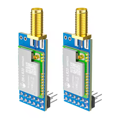 LLCC68 LoRa Wireless Maodule 32M High Precision DX-SMART LR20-900M22SP 22dBm 915MHz Long Range SPI R