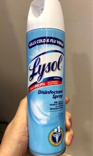 Lysol Disinfectant Spray - Crisp Linen/ Lysol 殺菌消毒噴霧 - 清新香味