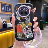 Realme 12 5G 13 5G C65 5G Narzo 70X 5G Narzo N65 5G Case Dustproof Case With Lanyard