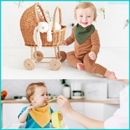 Nan Soft Newborns Drooling Bib Breathable 4-Layer Burp Cloth for 0-24 Months Baby Comfortable Saliva