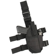 Drop Leg Holster for Pistol- Right Handed Tactical Thigh Airsoft Pistol Holster with Magazine Pouch 