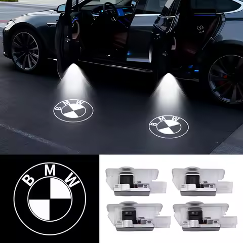 2Pcs LED Door Projector Light For BMW 2019-2024 1 2 3 4 8 Series Auto Lamp i4 G07 X7 G02 X4 M8 G29 Z