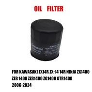 For Kawasaki ZX14R ZX-14 14R Ninja ZX1400 ZZR 1400 ZZR1400 ZG1400 GTR1400 2006-2024 Oil Filter Acces