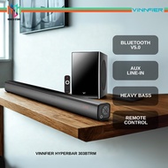 Vinnfier Hyperbar 303 BTRM Wireless Bluetooth Soundbar & Bass Subwoofer 3D Effect Hyperbar 303BTM Pe