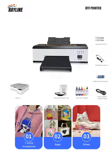 A3 DTF Printer Direct to Film DTF Printing Machine All in One A3 Heat Transfer Sublimation 30cm Hass