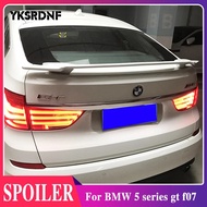 For BMW 5 series gt f07 Spoiler ABS Material Car Rear Wing Primer Color Rear Spoiler For BMW GT styl