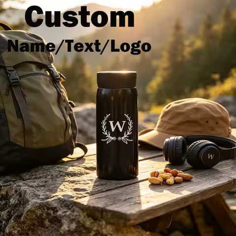 Personalized Mini Stainless Steel 6.8oz/200ml Cute Water Bottle,Mini Tumbler, Portable Pocket Size f