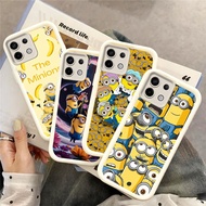 WC18 Minions Casing for hp Plating Tecno ITEL Infinix Spark Pova POP Zero 5 P55 RS4 8 A70 GO 30 7 20