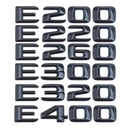 3d Black Letters For Car Trunk Mercedes Benz E200 E220 E260 E300 E320 E350 E400 E450 W212 W213 Logo 