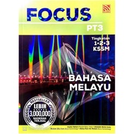 Focus Pt3 Bahasa Melayu Penerbit Pelangi Buku Pelajaran Pt3 Buku Sekolah Menengah（slight flaw)