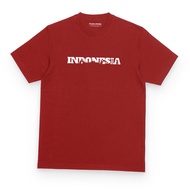 Kaos Indonesia Merdeka "Indonesia" - Kaos Kemerdekaan Indonesia / Hari Merdeka / Kaos 79 Merdeka