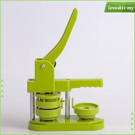 [LovoskibcMY] Badge Maker Machine with Round Die Moulds Making Pin Button Press Cutter Circle Button