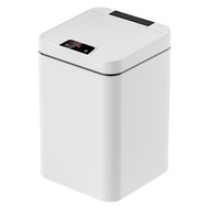 智能垃圾桶 光能數據線充電交叉蓄電 大容量18L 智能家居 開蓋垃圾桶 腳踏式垃圾桶/太陽能/感應/輕敲/腳踢