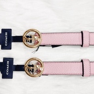 Coach 經典 馬車圓Logo 皮帶 尺寸S / M / L