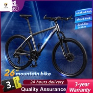 Traveler, outdoor goods store 【Ready Stock】2022 New Mountain Bike 26" Inch Basikal Lipat Dewasa 21 Speed Bike Dirt Bike Road Bicycle For Teenagers