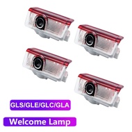 2PCS For Mercedes Benz GLE GLC X253 C253 GLS X166 GLA X156 Shadow Projector Car Door Light Shadow La