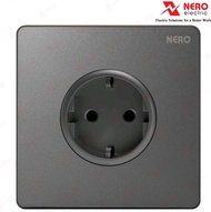 NERO Stop Kontak CASA X216VGGR | X216VG-GR Grey