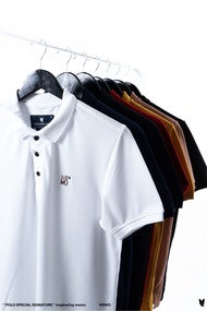 Memo By AEIOU เสื้อโปโล-ปกเรียบ🦊 Memo รุ่น Polo Basic Boxy สินค้าลิขสิทธิ์แท้