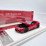 FH 1:64 Toyota GR Supra โมเดลรถโลหะผสม A90