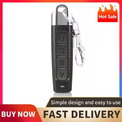 433MHZ 433.92mhz Remote Control Garage Gate Door Opener Remote Control Duplicator Clone Learning Rol