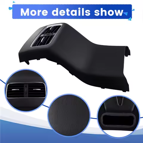 Black Rear Air Outlet Vent Trim Frame Assembly Center Armrest For Mazda CX-5 2017-2021 KD5H64470 KB7