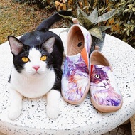 【 Uin 】西班牙原創設計 | 緬因貓 彩繪休閒 女鞋