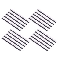 DEVMO 20PCS 40Pin 2.54mm Single Row Straight Male Pin Header Strip PBC Compatible with Ar-duino,Rasp