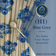 MY BEAUTY HOUSE Hebe Curtain Semi Blackout Langsir Bercorak  Langsir Rumah  Langsir Tingkap  Paper P