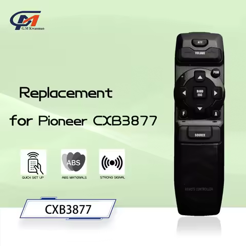 CXB3877 Remote Control for Pioneer Multi-CD Dsp MD Receiver Player AVIC-90DVD DEH-635 DEH-636 DEH-59