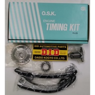 Toyota Altis 1.6,1.8 ZZE121 122,ZZE142 Wish 1.8 ZNE10, ZNE14,1ZZFE VVT, 3ZZ-FE(99-10) Timing Chain K