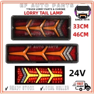 LORI LAMPU BELAKANG LORRY SMOKE BLACK LED TAIL LAMP WATERPROOF ISUZU NPR HICOM NISSAN UD FORD DAIHAT