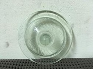 WH25918【四十八號老倉庫】全新 早期 台灣 氣泡 玻璃杯 杯蓋 鐵路茶杯 8/6cm【懷舊收藏擺飾道具】