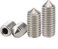 NACX M4 x 5mm Cone Point Screws, Metric Grub Screws, A2-70, DIN914 Stainless Steel, 250PCS