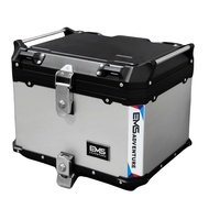 EMS ADVENTURE TOP BOX ALUMINIUM MOTORCYCLE - 48 LITER MOTORSIKAL REAR BOX
