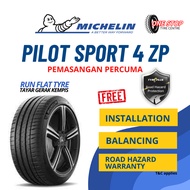 [Run Flat] Michelin Pilot Sport 4 ZP PS4ZP Tayar Tyre 245/40R19 275/35R19 BMW Mercedes 245 40 275 35