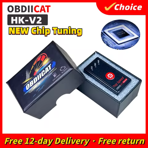 OBDIICAT HK01 Upgraded HK-V2 HK24 15% Fuel Save OBD2 Chip Tuning Box Better Than ECO OBD2&Nitro OBD2