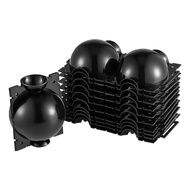 MIIIM 10 PCS Air Layering Propagation Kit with Zip Ties Reusable Half Transparent Grafting Ball Air 