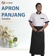 Qchef Long Apron, Chef's Apron, Restaurant Chef's Uniform, Waiter's Apron