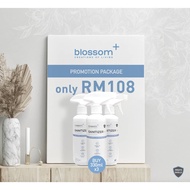 【Special Free Gift】Blossom+ Sanitizer Value Set (330ml x3 Bottles)  爆红无酒精消毒液 100% Authentic 正品