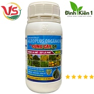 CỨNG CÂY D4 CẢI TIẾN chai 500ml CHÍNH HÃNG VIỆT SANG - LÙN CÂY  MẬP THÂN  MẬP CHỒI  XANH LÁ - ĐỨNG L